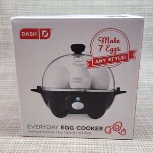 Dash Rapid Egg Cooker - 7 Egg Capacity Hard Boiled, Poached, Omelettes
